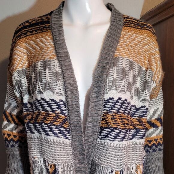Boho Cardigan Sweater - Picture 2 of 6